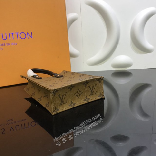 LV專櫃新款包包 路易威登Petit Sac Plat手袋 M69441 LV手機包小號手提單肩斜挎包  ydh4354